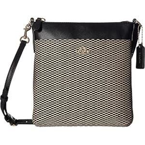 #148 NWT - COACH Exploded Rep Courier Crossbody Milk/Black